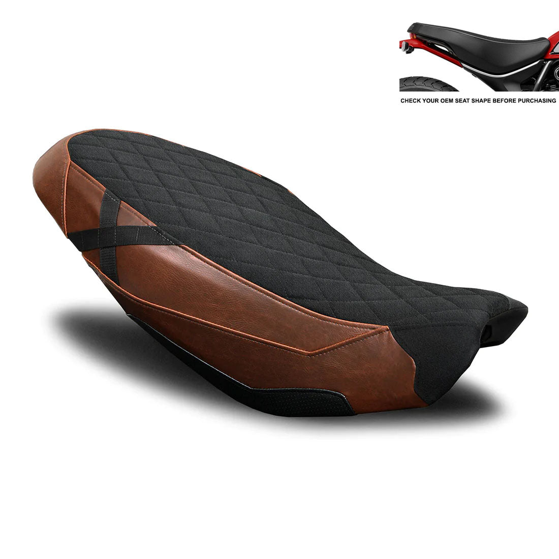 Ducati | Scrambler 15-22 | Military X | Rider Seat Cover