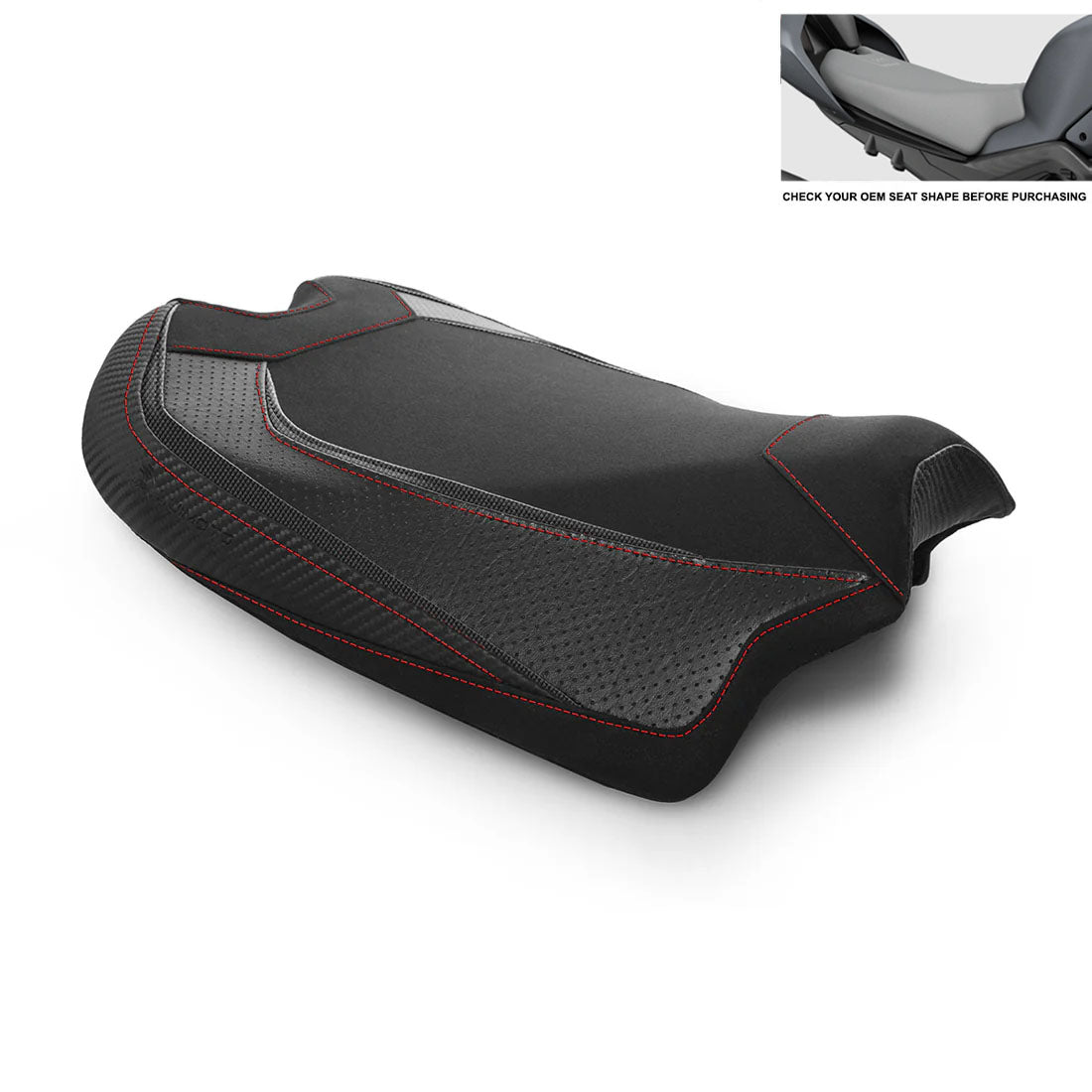 23-24 Ducati Streetfighter V4 Rider Seat Cover (Veloce) – Luimoto