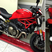 Ducati | Monster 821, 1200 14-16 | Stripe | Rider Seat Cover