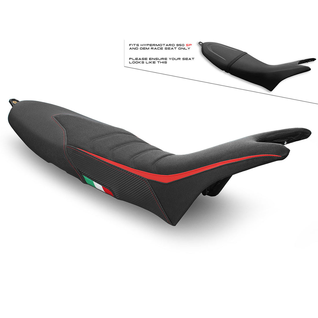 Ducati | Hypermotard 19-23 | Veloce | Race Rider Seat Cover