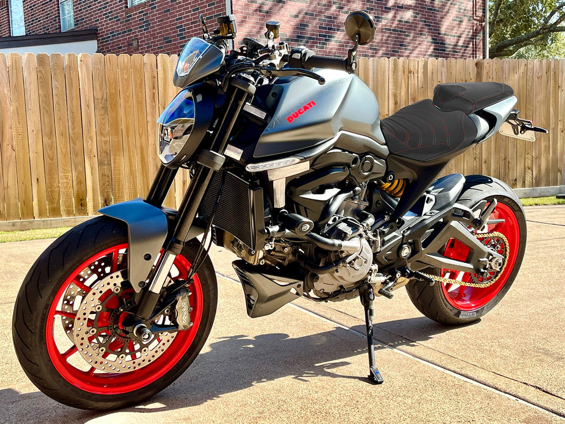 Ducati | Monster 937 21-25, Monster 950 21-25 | Cafe Grezzo | Passenger Seat Cover