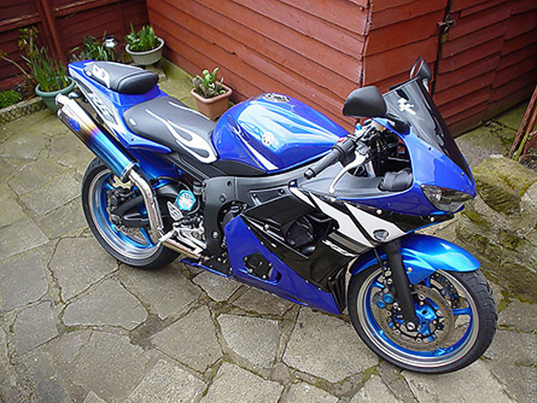 Yamaha | R6 03-05, R6S 06-09 | Flame | Rider Seat Cover