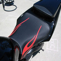 Yamaha | R6 03-05, R6S 06-09 | Flame | Rider Seat Cover