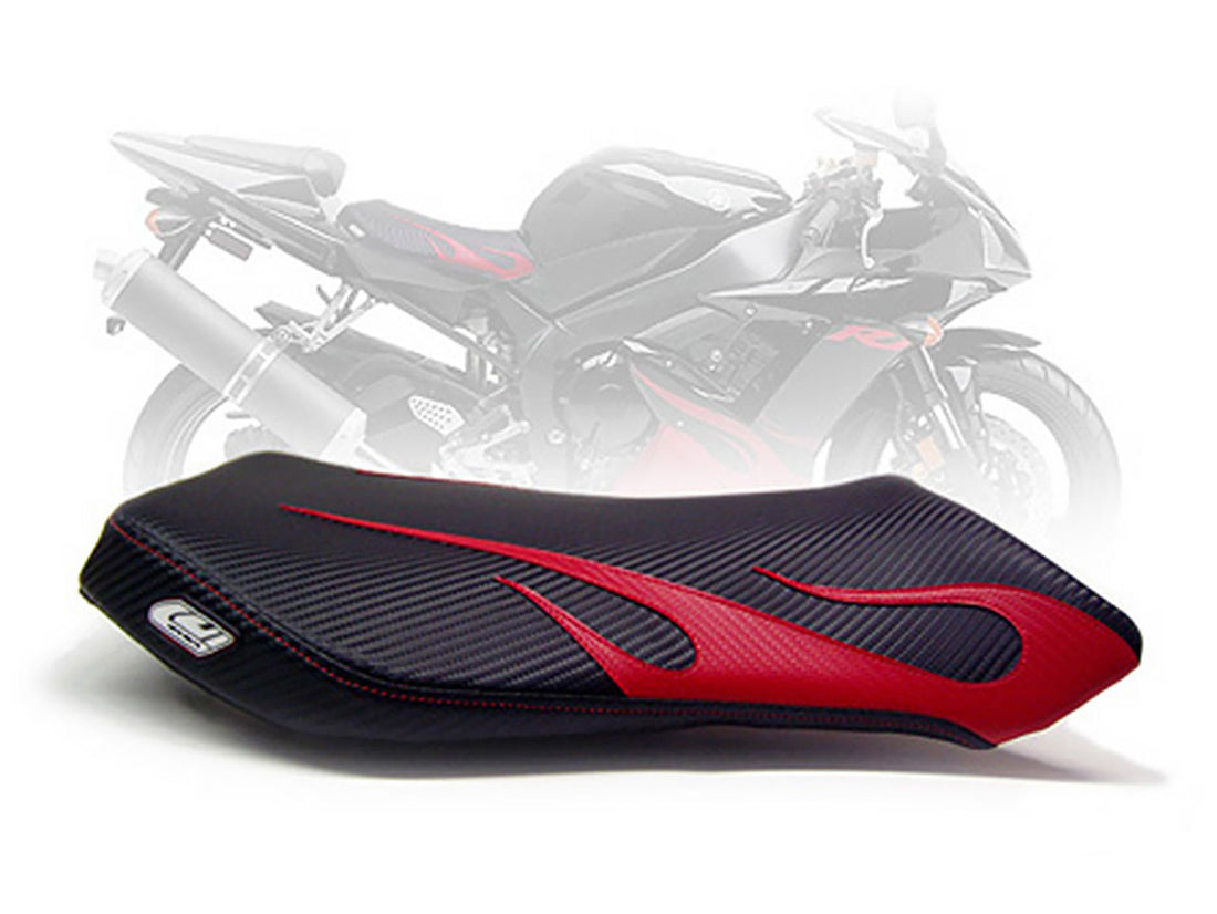 Yamaha | R1 02-03 | Flame | Rider Seat Cover