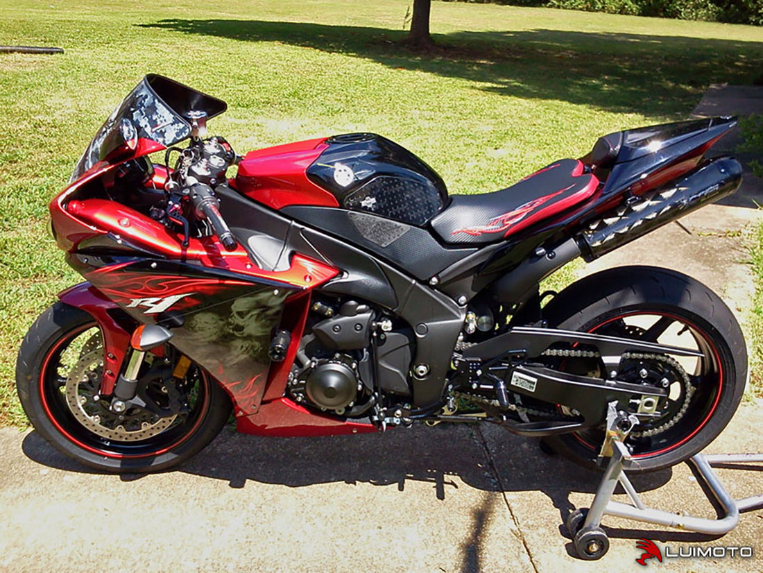 Yamaha | R1 09-14 | Flame | Rider Seat Cover