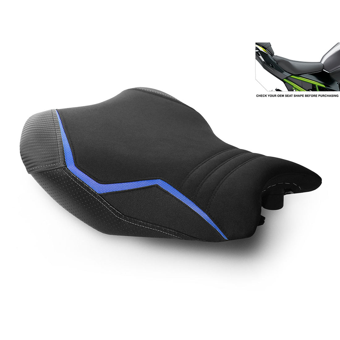 Kawasaki | Z900 20-23 | Sport | Ergo Fit Extended Reach Rider Seat Cover