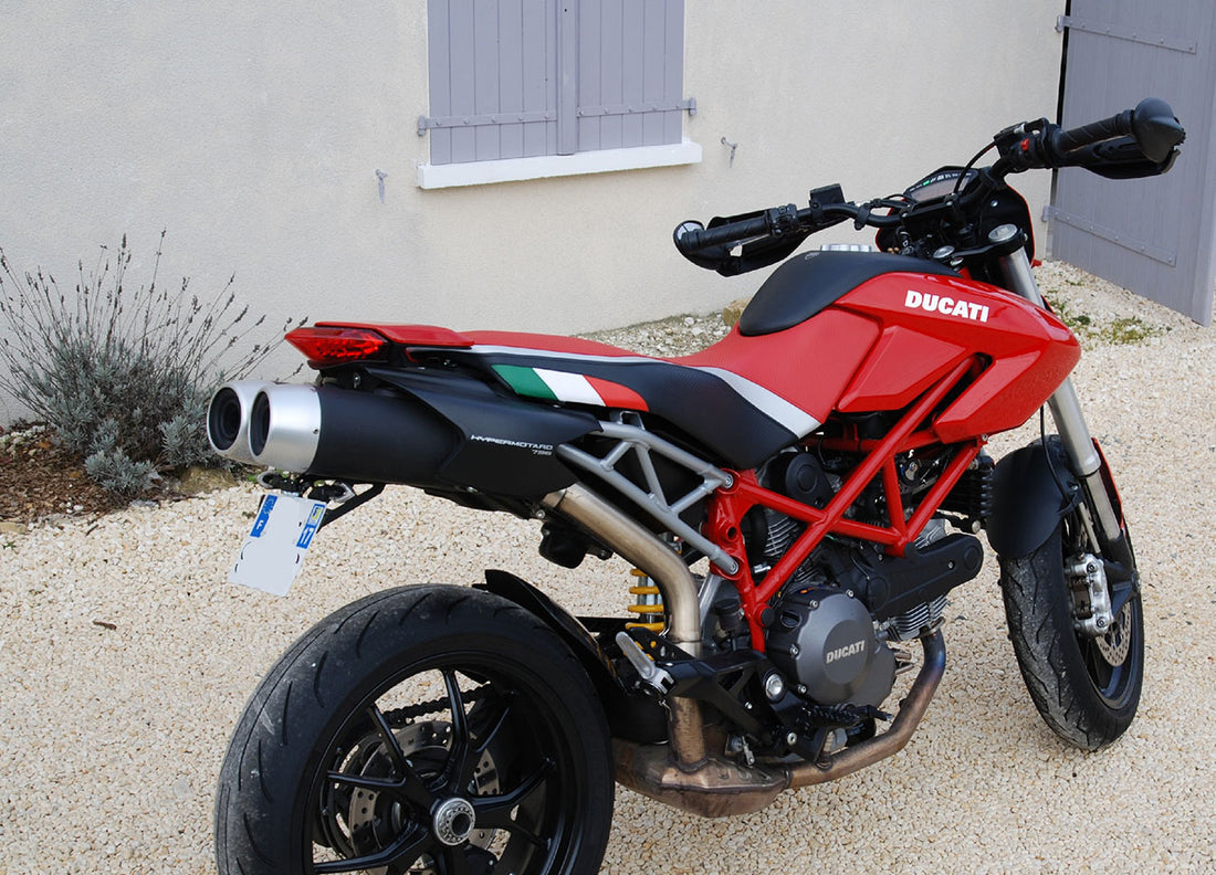 Ducati | Hypermotard 07-12 | Team Italia | Rider Seat Cover