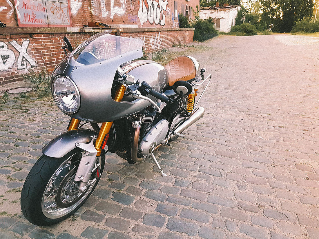 Triumph | Thruxton R, Thruxton RS 16-24 | Vintage | Diamond | Rider Seat Cover