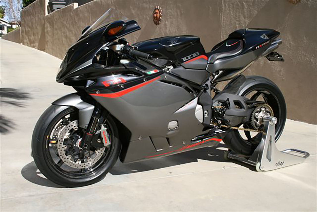 MV Agusta | F4 99-09 | Team Italia Suede | Rider Seat Cover