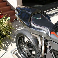 MV Agusta | F4 99-09 | Team Italia Suede | Rider Seat Cover
