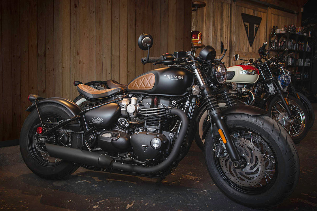 Triumph | Bobber 17-23 | Diamond | Knee Grips