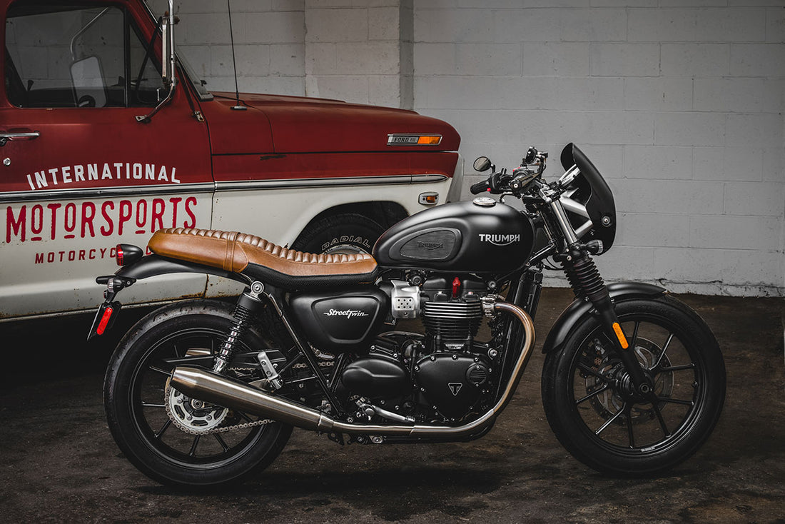 Triumph | Street Twin 16-22, Speed Twin 900 22-25 | Vintage Classic | Rider Seat Cover