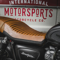 Triumph | Street Twin 16-22, Speed Twin 900 22-25 | Vintage Classic | Rider Seat Cover