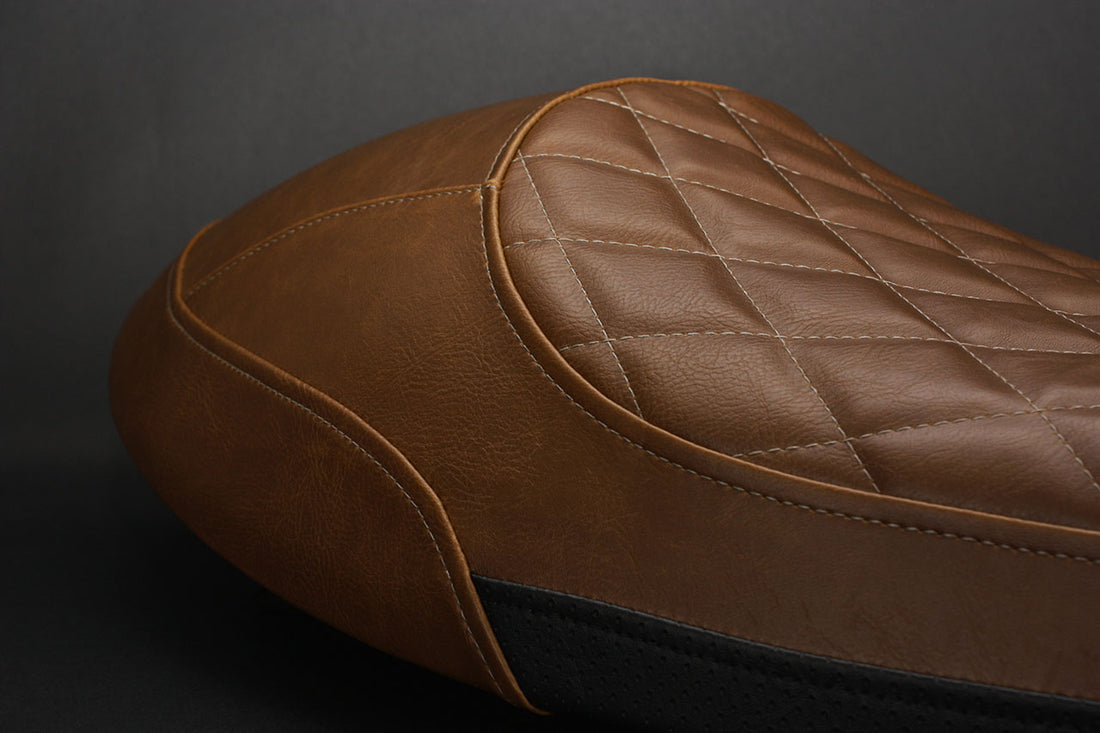 Triumph | Thruxton R, Thruxton RS 16-24 | Vintage | Diamond | Rider Seat Cover