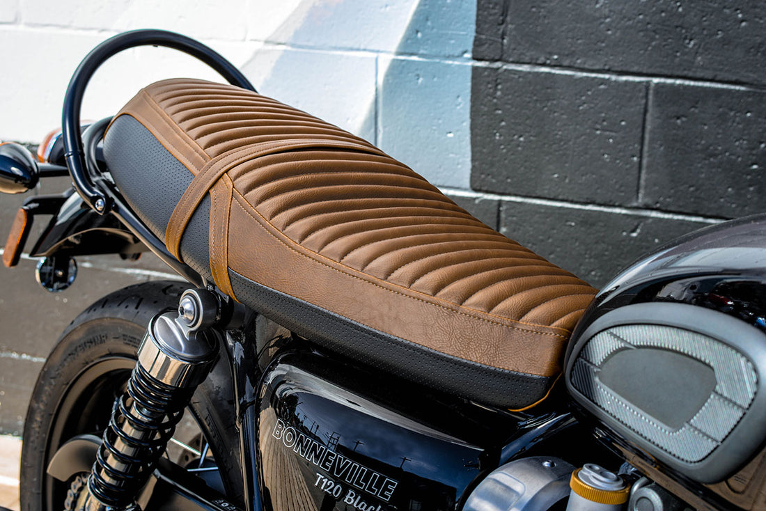 Triumph | Bonneville T100 17-20, Bonneville T120 16-24 | Modern Classic | Rider Seat Cover