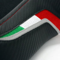 MV Agusta | Brutale 750 01-12, Brutale 910R 01-12, Brutale 1078RR 01-12 | Team Italia Suede | Rider Seat Cover