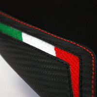 Ducati | 848 07-13, 1098 07-09, 1198 09-11 | Team Italia Suede | Rider Seat Cover