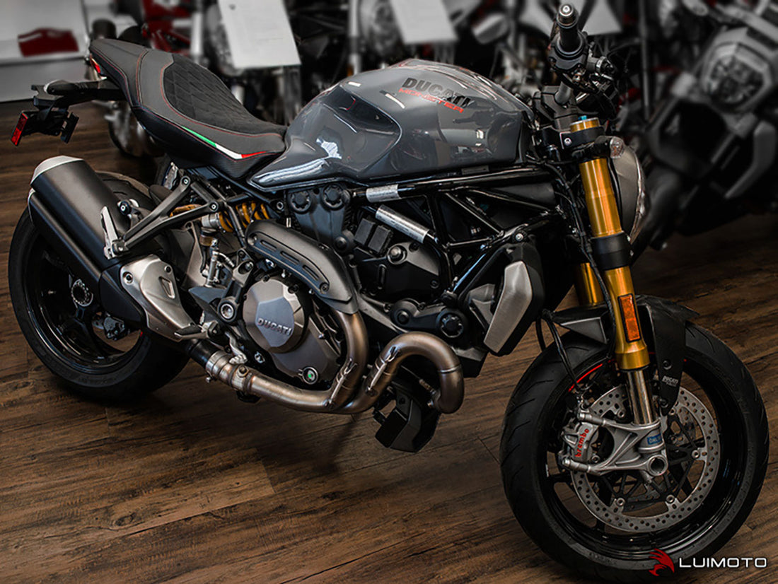 Ducati | Monster 821 17-21, Monster 1200 17-21 | Diamond | Rider Seat Cover