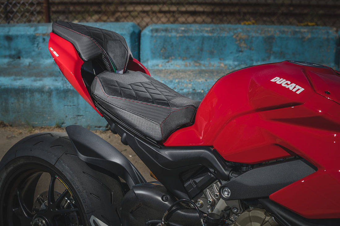 Ducati | Streetfighter V4 20-22 | Diamond Grezzo | Rider Seat Cover