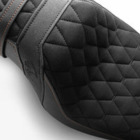 Harley Davidson | Fat Bob 18-23 | Hex-Diamond | Rider Seat Cover