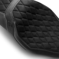Harley Davidson | Road Glide 11-22, Street Glide 11-22 | Hex-Diamond | Rider Seat Cover