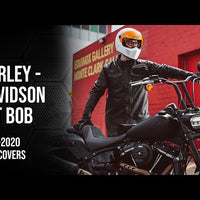 Harley Davidson | Fat Bob 18-23 | Hex-Diamond | Rider Seat Cover