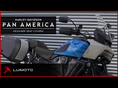 Harley Davidson | Pan America 21-23 | Hex-Diamond | Passenger Seat Cover