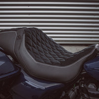 Harley Davidson | Road Glide 11-22, Street Glide 11-22 | Hex-Diamond | Rider Seat Cover
