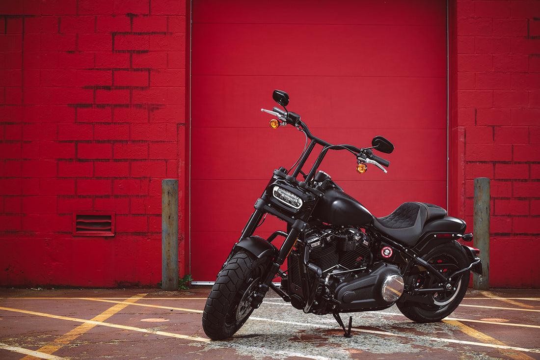 Harley Davidson | Fat Bob 18-23 | Hex-Diamond | Rider Seat Cover