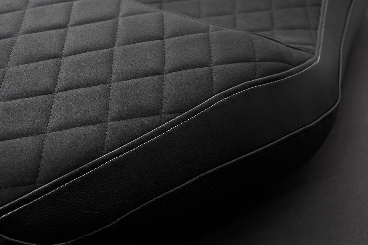 MOTO GUZZI ブラックシート 13-20 Moto Guzzi California 1400 Touring Rider Seat Cover