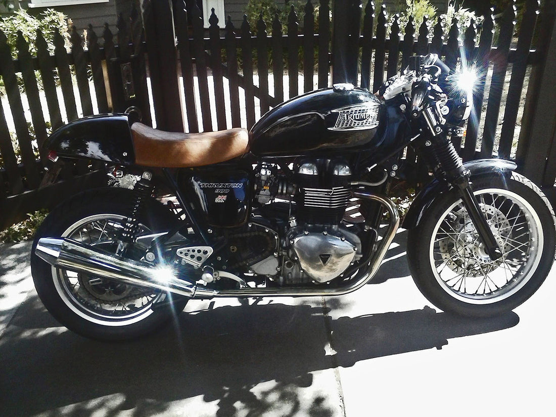 Triumph | Thruxton 04-15 | Vintage | Rider Seat Cover