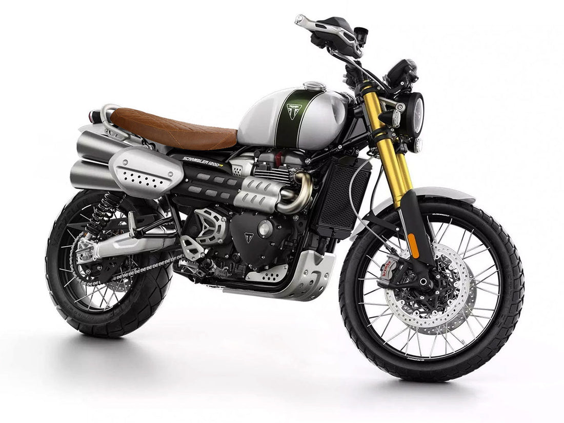 Triumph | Scrambler 1200 19-23 | Vintage Diamond | Rider Seat Cover