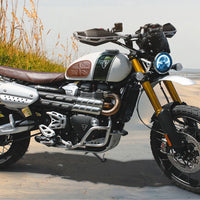 Triumph | Bonneville T100 17-20, Bonneville T120 16-23, Thruxton 16-24, Scrambler 1200 19-23, Speed Twin 1200 19-23 | Union Jack | Knee Grips
