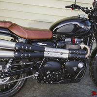 Triumph | Street Scrambler 17-22 | Vintage Diamond | Rider Seat Cover
