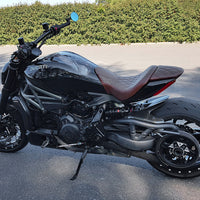 Ducati | XDiavel 16-22 | Vintage Diamond | Comfort Passenger + Backrest Seat Cover