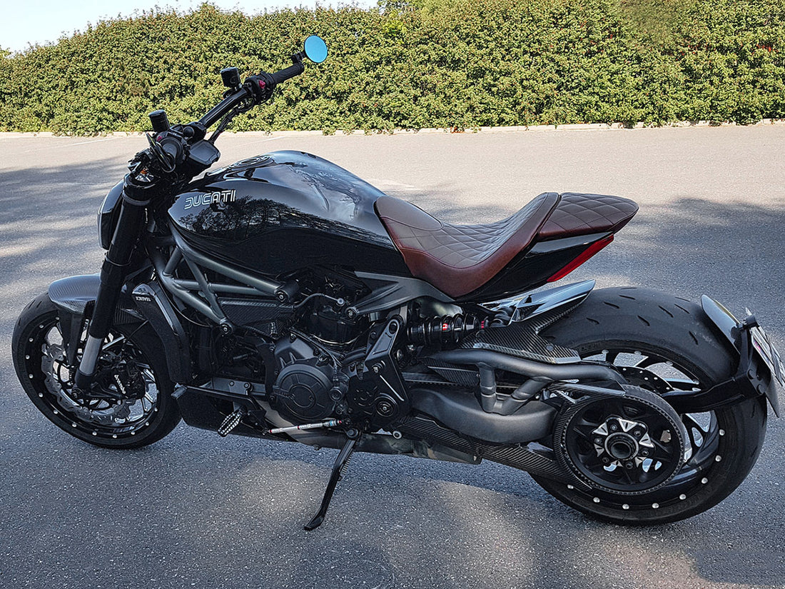 Ducati | XDiavel 16-22 | Vintage Diamond | Passenger Seat Cover