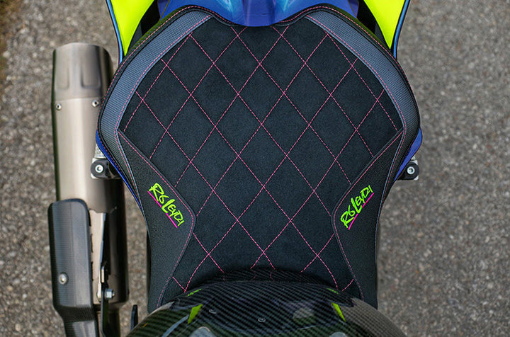 Custom made seat cover from Luimoto