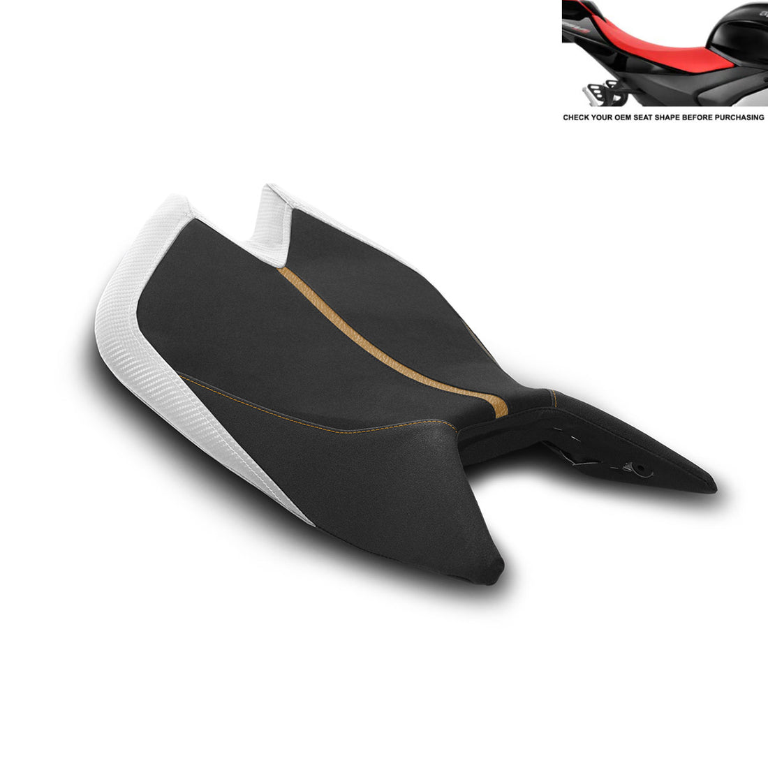 Triboseat Anti-Slip Rear Seat Cover For Aprilia Tuono V4 Factory (2011-2020)