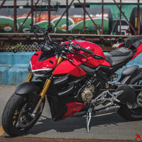 Ducati | Streetfighter V4 20-24 | Diamond Grezzo | Low Rider Seat Cover