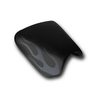 thumbnail image 2 of Custom Carbon Fiber Texture Seat Covers – Front & Rear For Honda CBR900RR 1998-1999, Black Vinyl 2 of 5