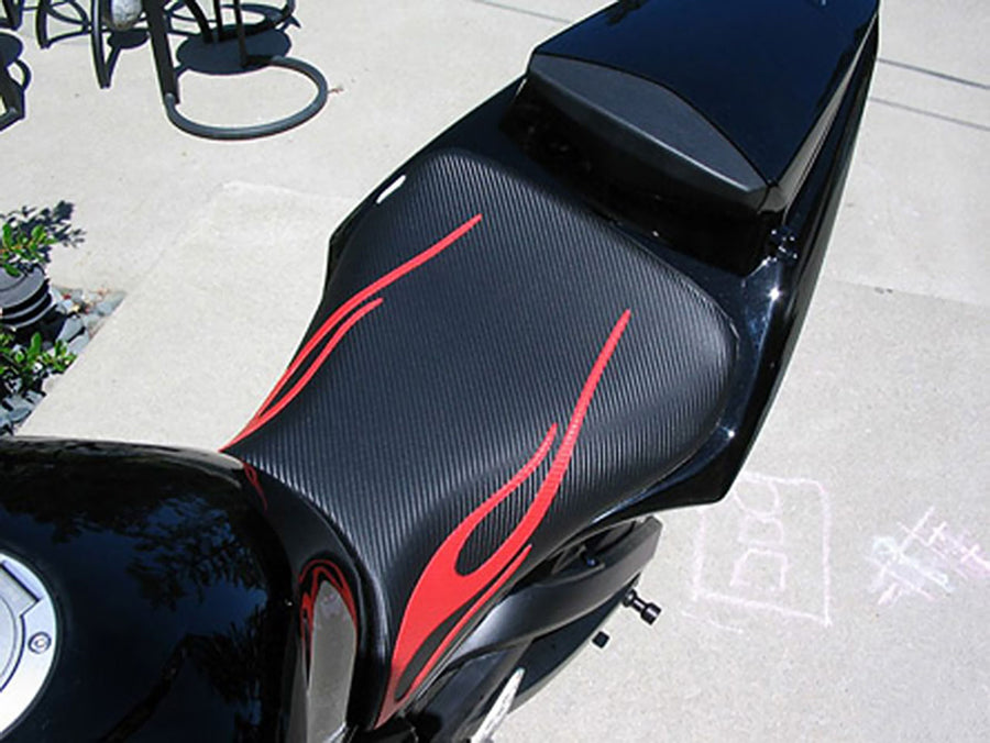 Yamaha | R6 03-05, R6S 06-09 | Flame | Rider Seat Cover