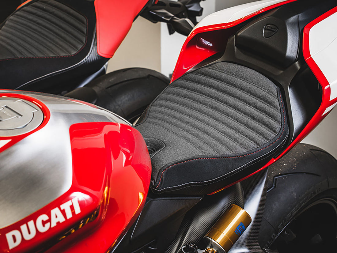 Ducati | Panigale 899 13-15, Panigale 959 16-18, Panigale 1299 15-18 | Corsa | Rider Seat Cover