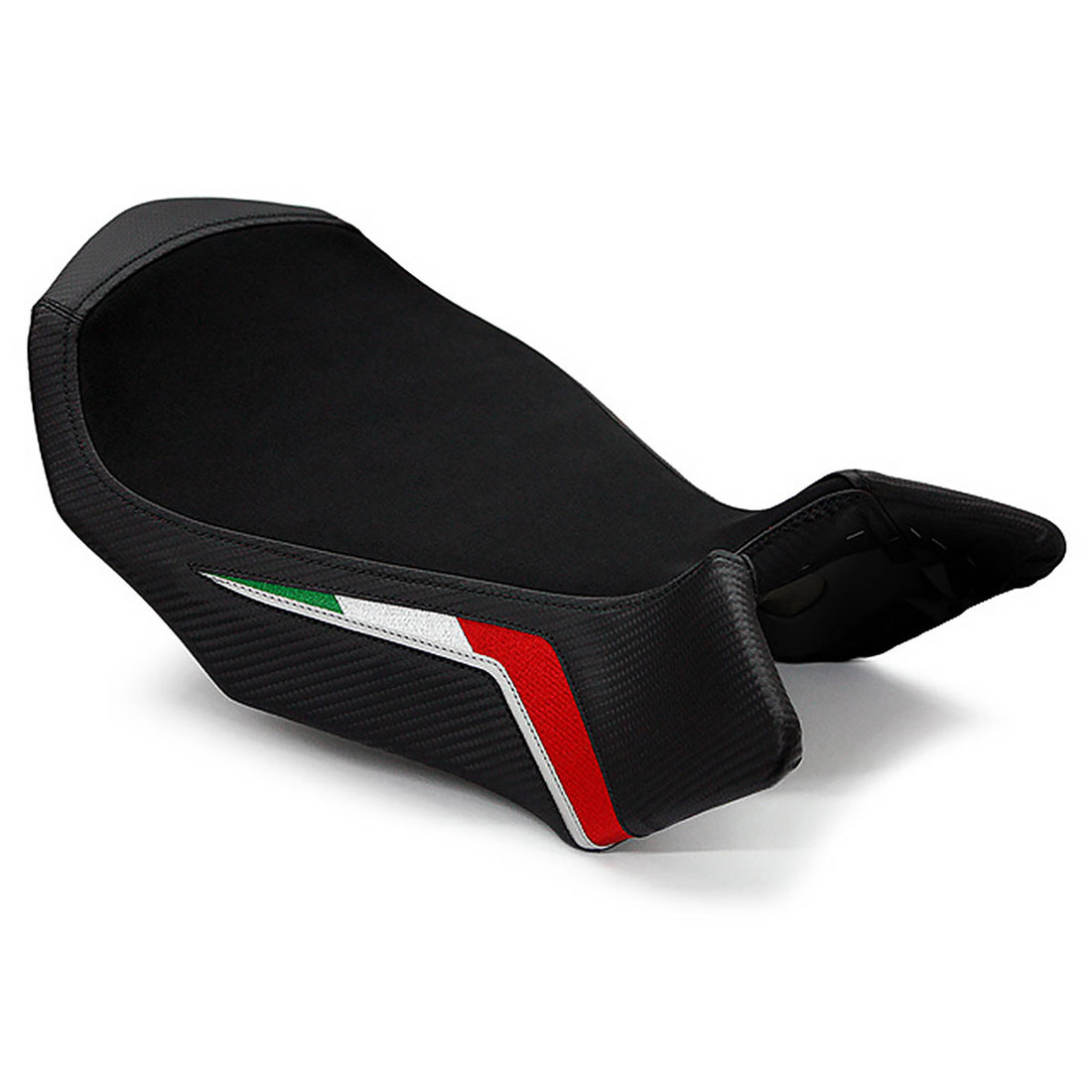 MV Agusta | Brutale 750 01-12, Brutale 910R 01-12, Brutale 1078RR 01-12 | Team Italia Suede | Rider Seat Cover