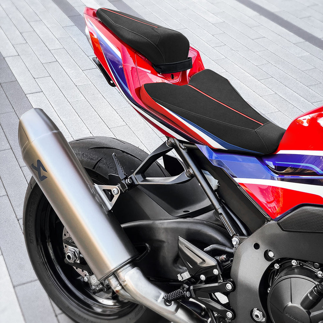 SHUPSY Housse siège arrière Moto pour-Ho-ND-a CBR1000RR-R 2020