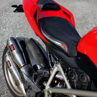 Ducati | Streetfighter 09-15 | Team Italia Suede | Rider Seat Cover