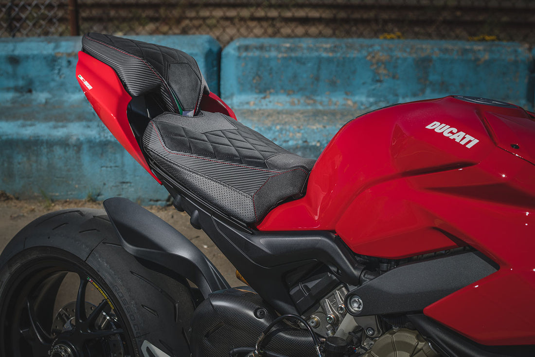 Ducati | Streetfighter V4 20-23 | Diamond Grezzo | Rider Seat Cover