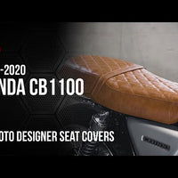 Honda | CB1100 17-20 | Vintage Diamond | Rider Seat Cover