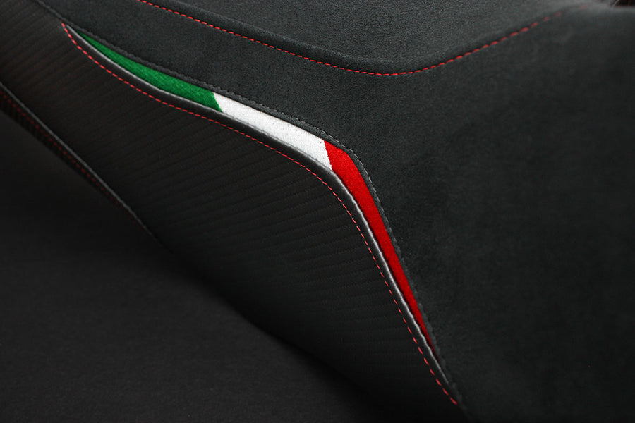 Ducati | Hypermotard 07-12 | Team Italia Suede | Rider Seat Cover