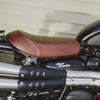 Triumph | Street Scrambler 17-22 | Vintage Diamond | Rider Seat Cover